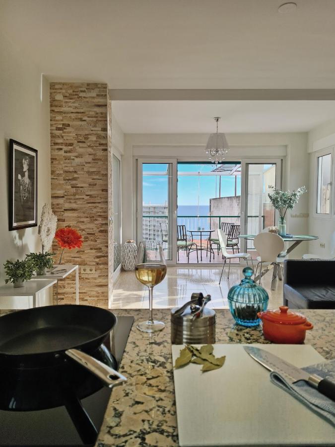 Playa Postiguet Penthouse Apartment Alicante Bagian luar foto