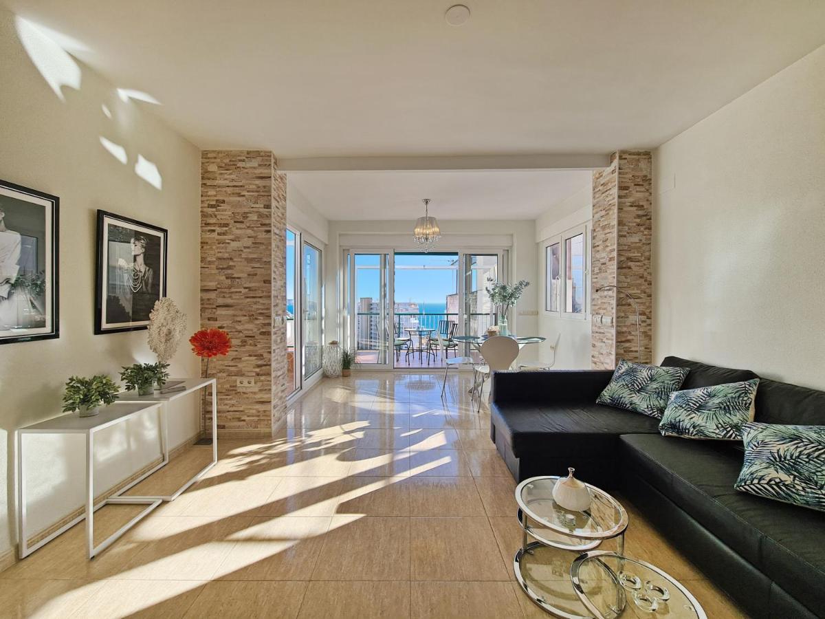 Playa Postiguet Penthouse Apartment Alicante Bagian luar foto