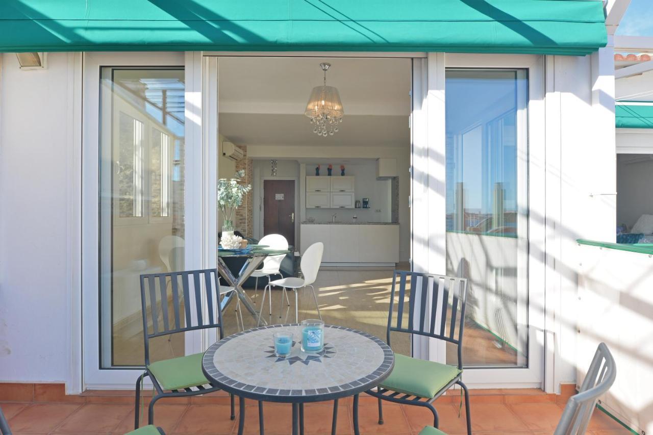 Playa Postiguet Penthouse Apartment Alicante Bagian luar foto