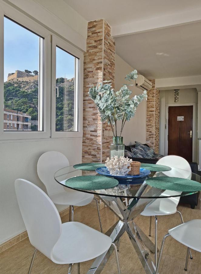 Playa Postiguet Penthouse Apartment Alicante Bagian luar foto