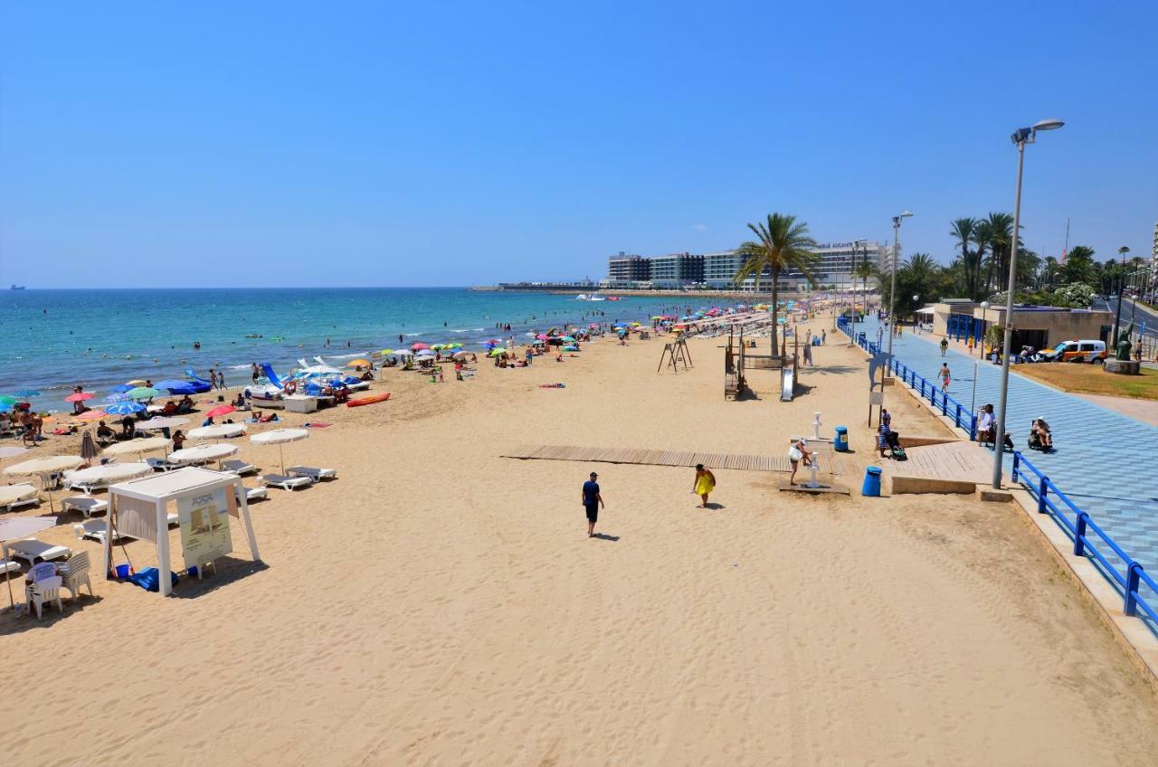 Playa Postiguet Penthouse Apartment Alicante Bagian luar foto